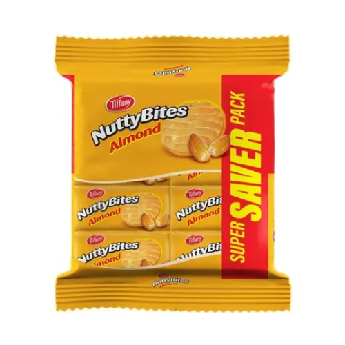 تيفاني نوتي بايتس بسكويت اللوز، 8 × 81 جم